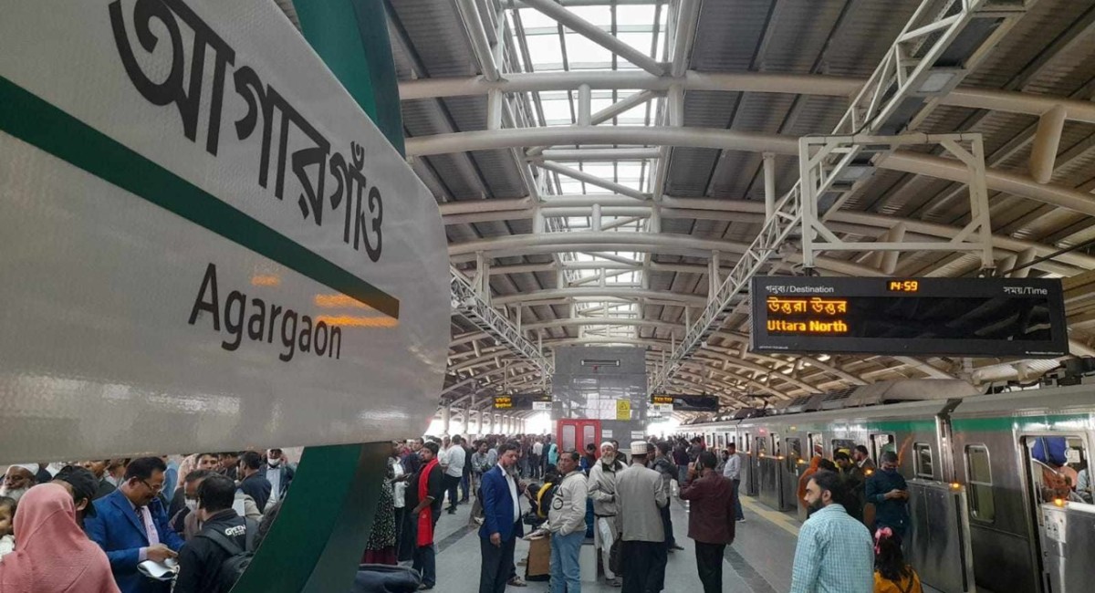 ‘আতঙ্কের’ পর আবার চাকা ঘুরলো মেট্রোরেলের